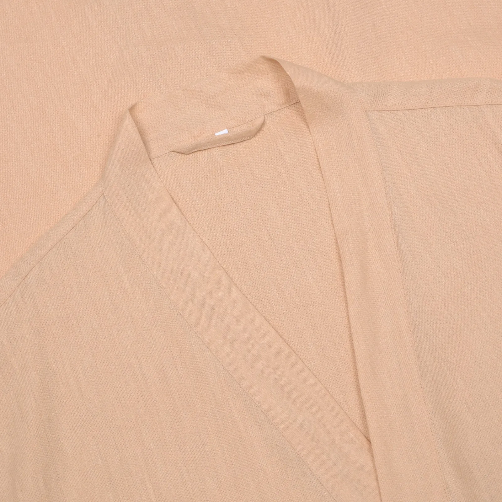 New Almond Linen Robe Women Linen Pajamas|Robes