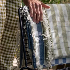 Sale Apple Checked Stripe Wool Blanket Kids Kids Bedding|Bedding