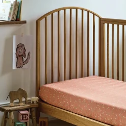 Hot Apricot Kids Floral Cotton Fitted Sheet Kids Kids Bedding|Bedding