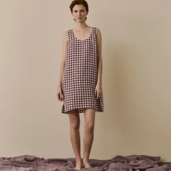 New Linen Night Dress Women Night Dresses|Linen Pajamas