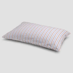 Clearance Linen Blend Pillowcases (Pair) Striped Bedding|Linen Bedding