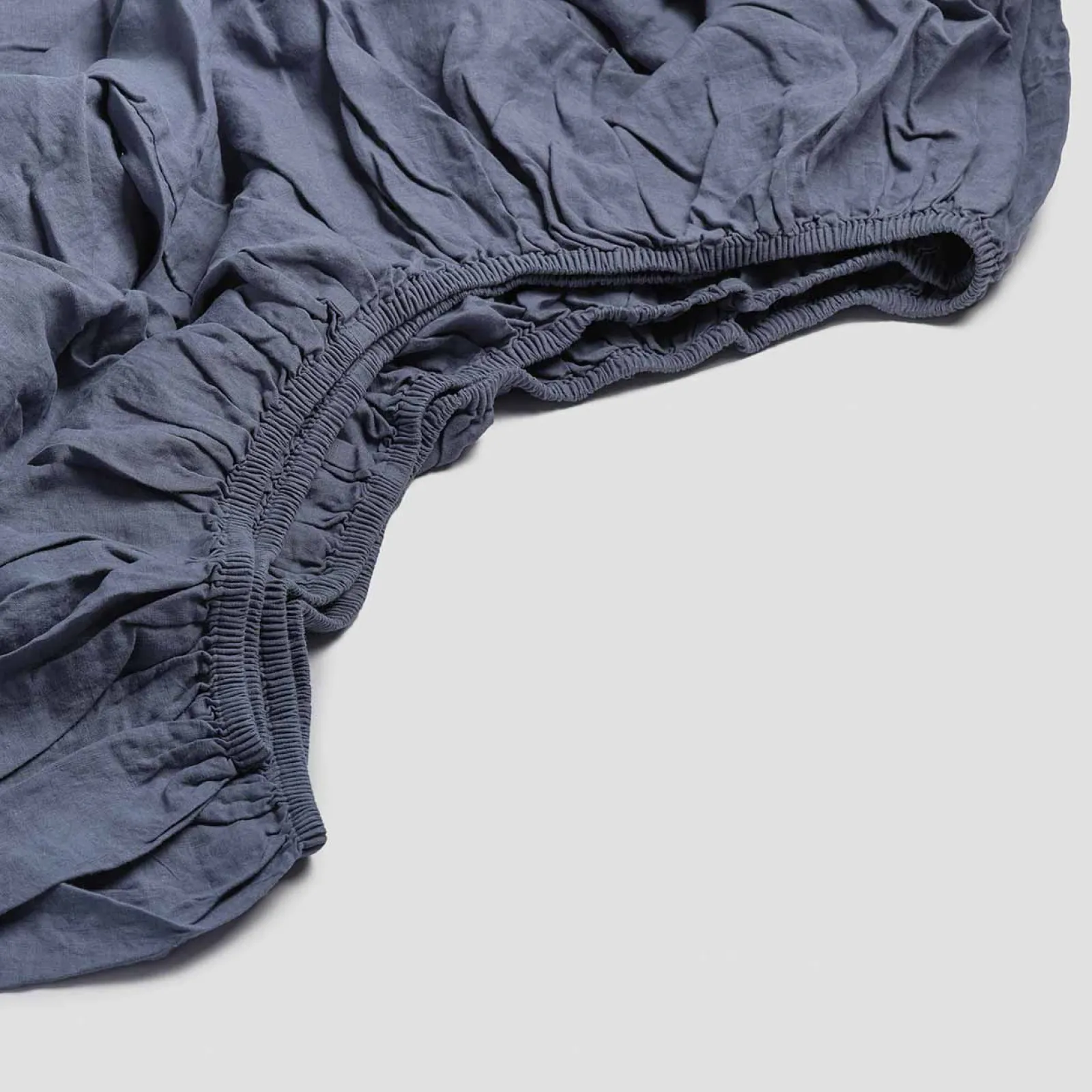 Clearance 100% Linen Fitted Sheet Linen Bedding|Fitted Sheets