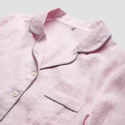 Clearance Linen Pajama Shirt (Top Only) Women Linen Pajamas