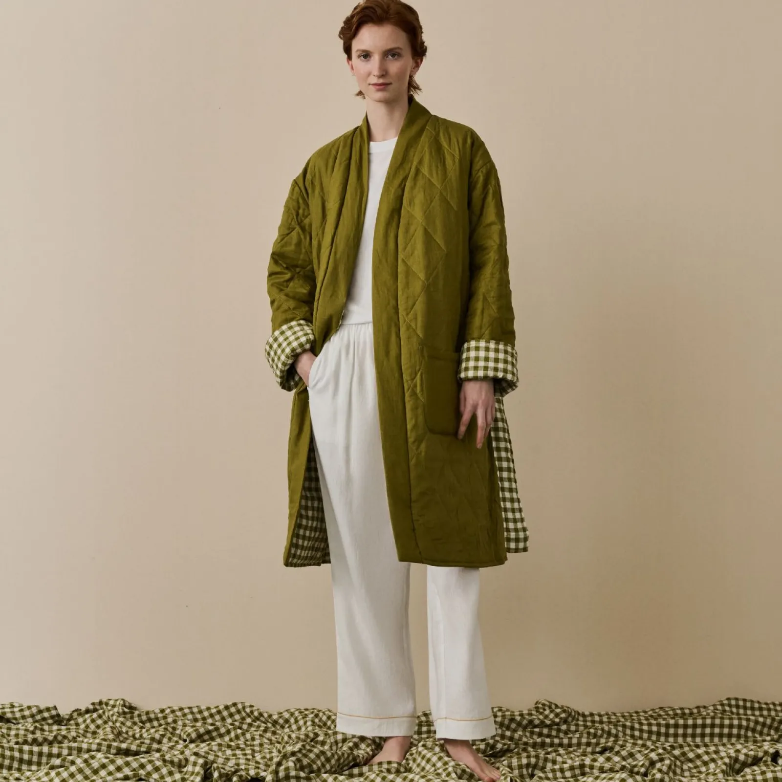 Best Linen Housecoat Women Linen Pajamas|Linen Pajamas