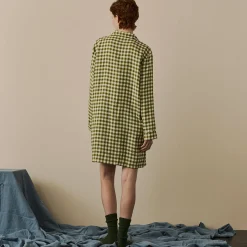 New Linen Night Shirt Women Night Dresses|Linen Pajamas