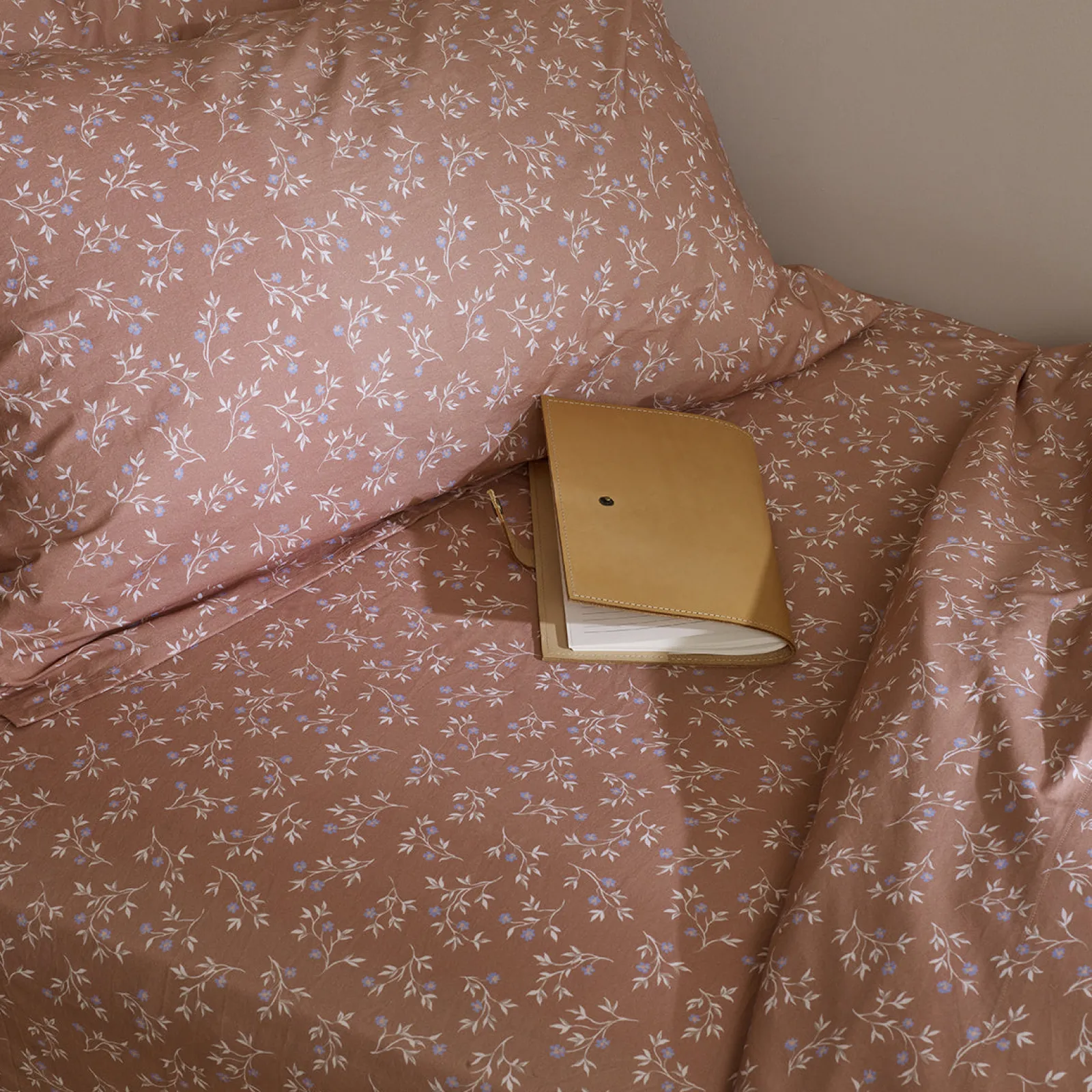 Online Floral Cotton Fitted Sheet - Cal King Fitted Sheets