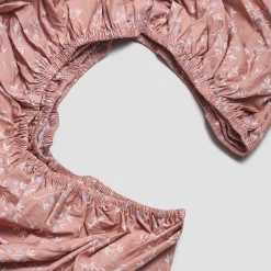 Online Floral Cotton Fitted Sheet - Cal King Fitted Sheets