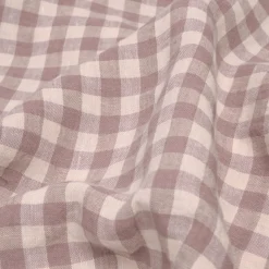 Clearance Linen Blend Duvet Cover Gingham Bedding|Linen Bedding