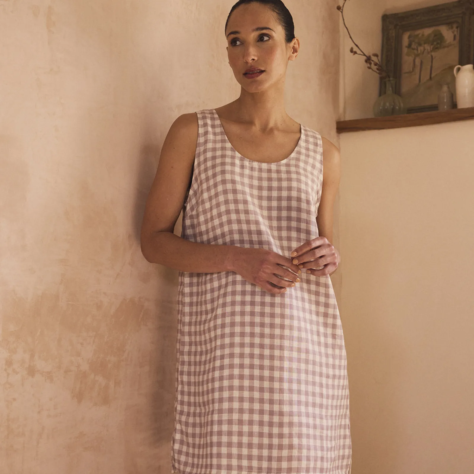 Linen Night Dress Women Night Dresses|Linen Pajamas