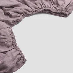 Clearance Linen Blend Fitted Sheet Linen Bedding|Fitted Sheets