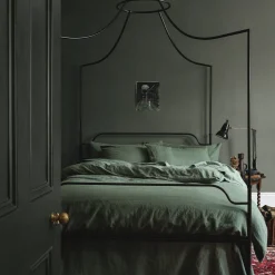 Hot Linen Blend Fitted Sheet Linen Bedding|Fitted Sheets