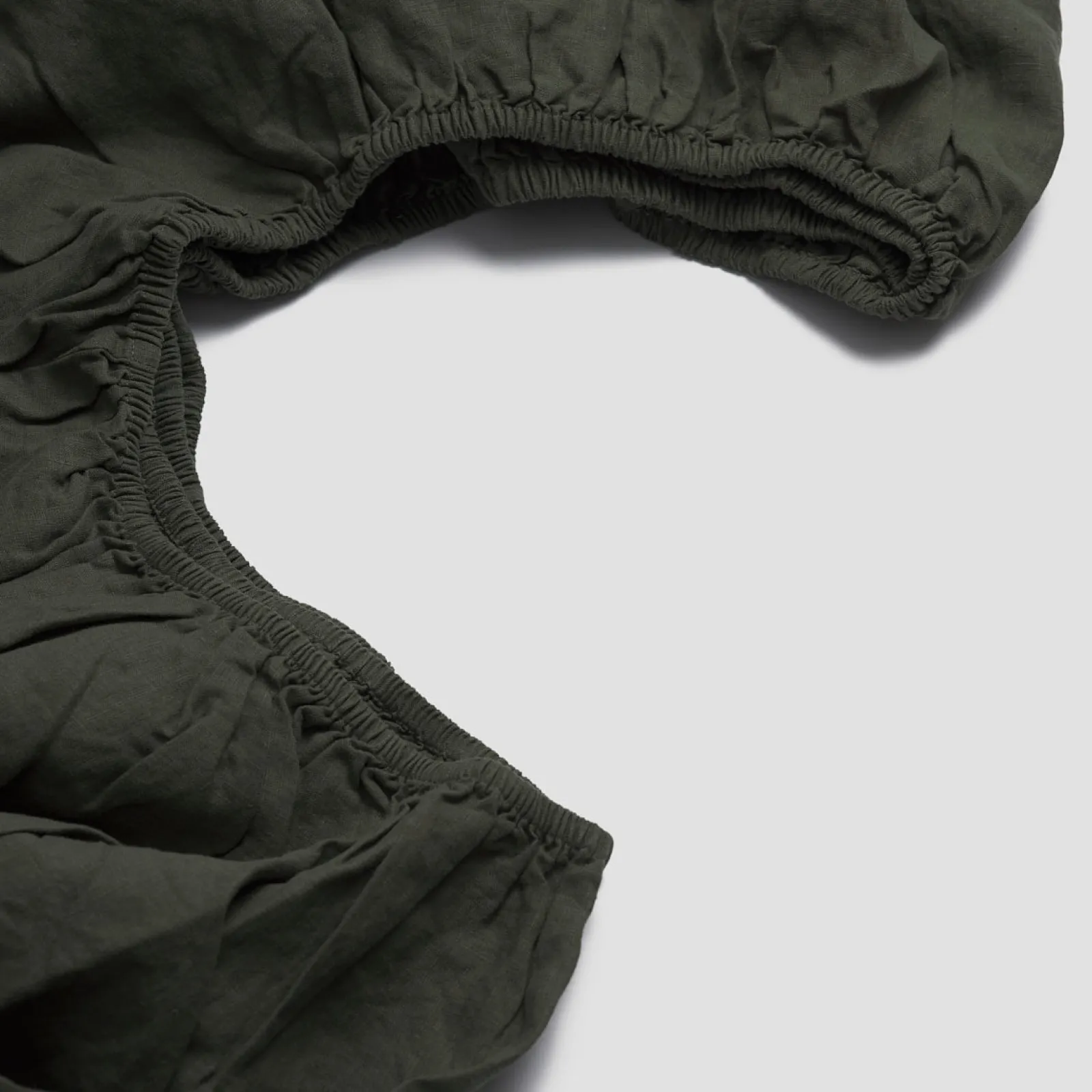 Online 100% Linen Fitted Sheet Linen Bedding|Fitted Sheets