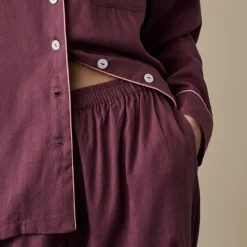 Discount Linen Pajama pants Women Linen Pajamas