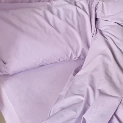 Sale Washed Cotton Percale Fitted Sheet Fitted Sheets