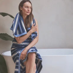 Best Shoreham Stripe Cotton Towels Striped Towels|Towels