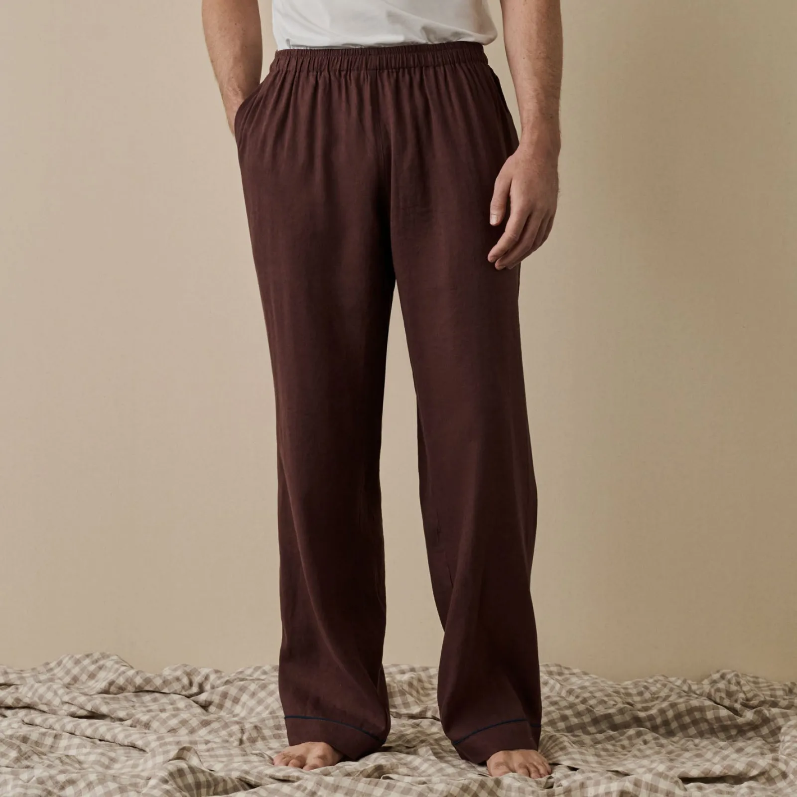 Best Men's Linen Pajama Pants Linen Pajamas