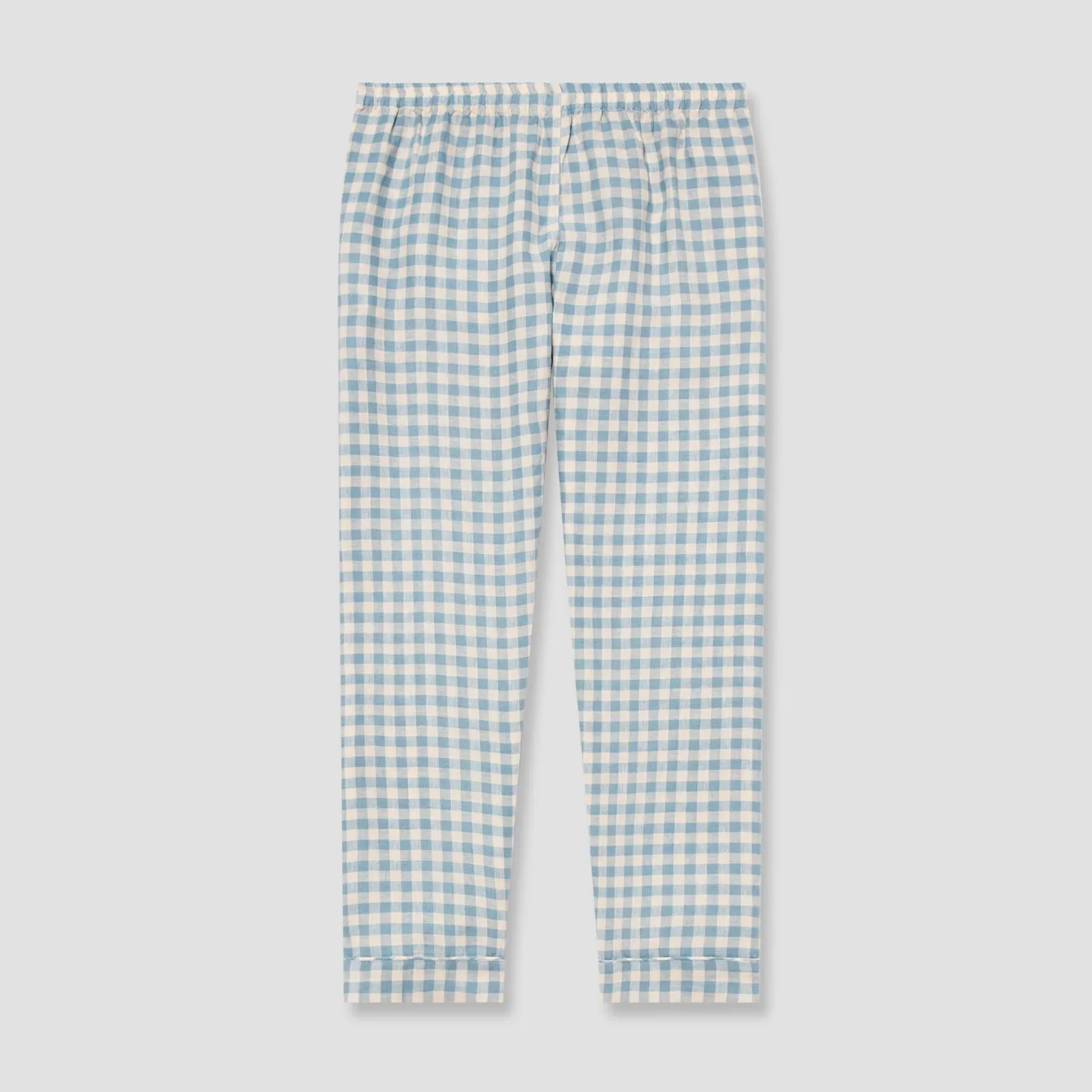New Men's Linen Pajama Pants Linen Pajamas|Gingham Pajamas