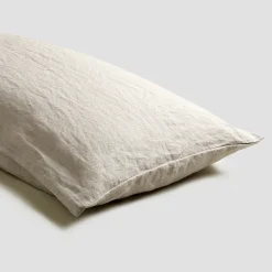 Best Linen Blend Pillowcase (Pair) Linen Bedding|Pillowcases