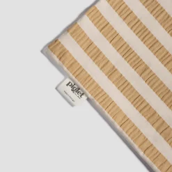 Sale Ochre Seersucker Kids Stripe Cotton Bedding Set Kids Striped Bedding|Kids Bedding