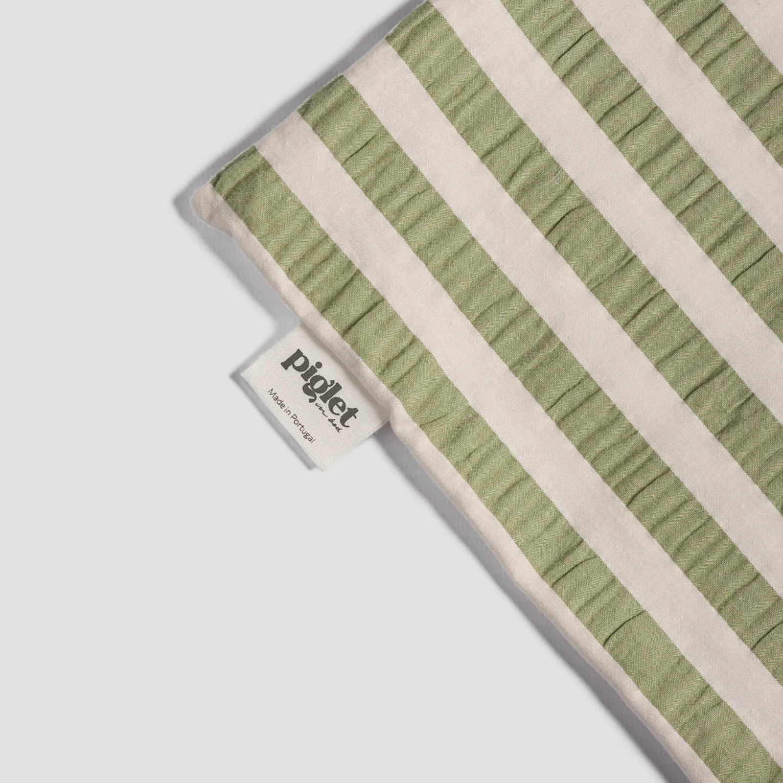 Online Pear Seersucker Kids Stripe Cotton Bedding Set Kids Striped Bedding|Kids Bedding