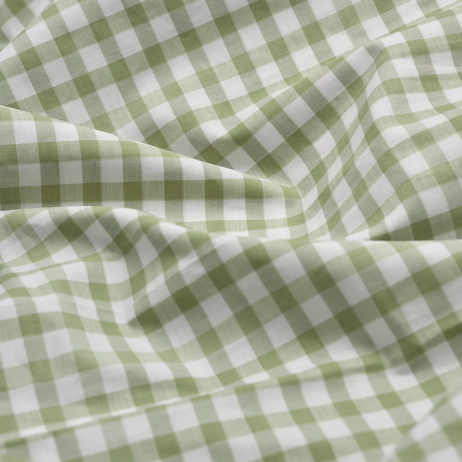 Outlet Cotton Pillowcase (Pair) Gingham Bedding|Pillowcases