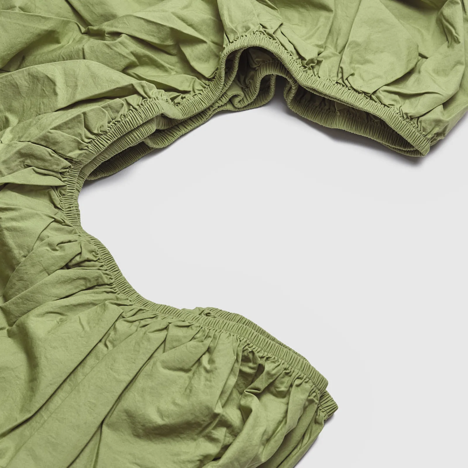 New Washed Cotton Percale Fitted Sheet Fitted Sheets