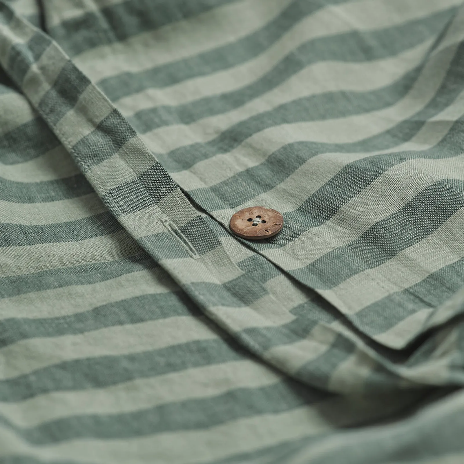 New Linen Blend Duvet Cover Striped Bedding|Linen Bedding