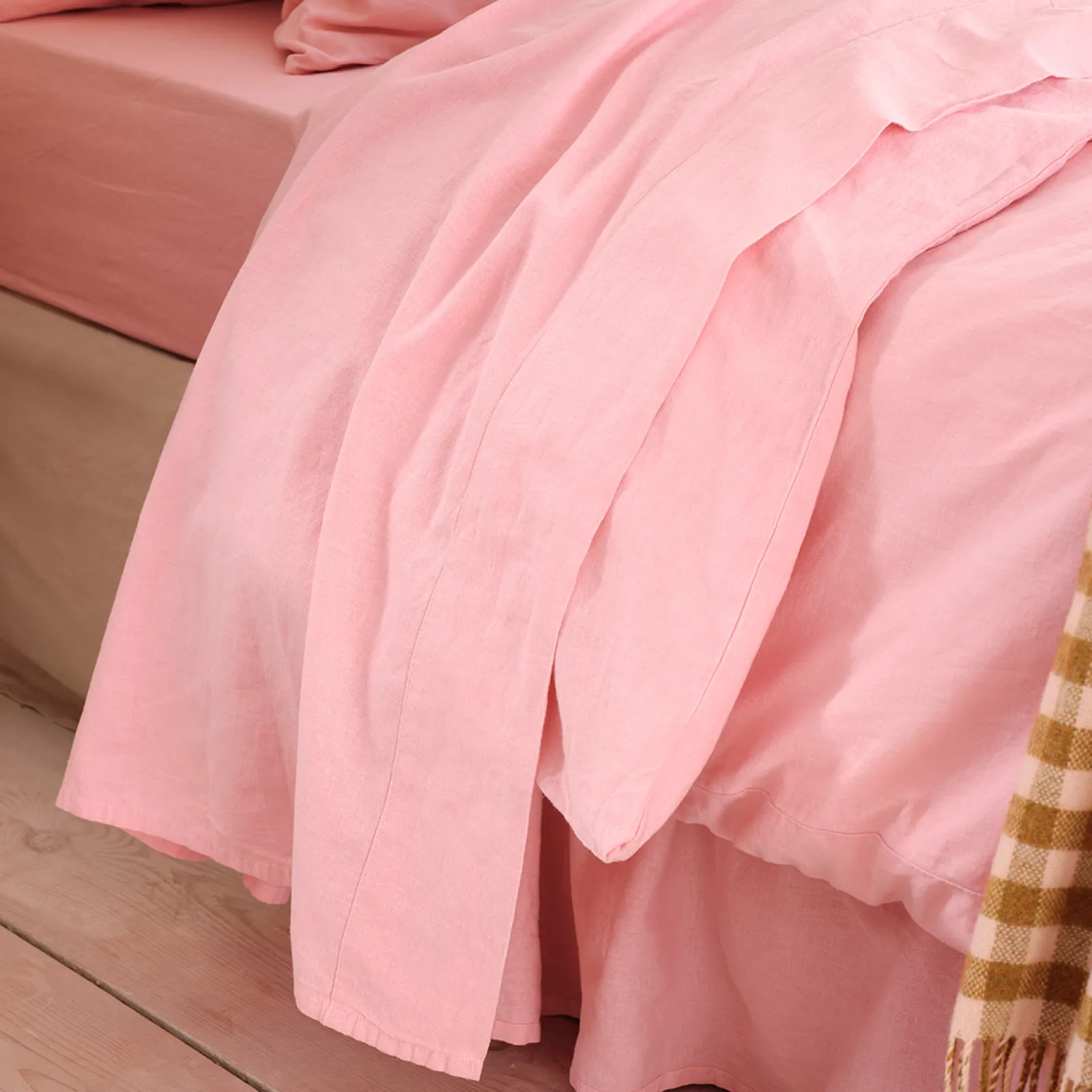 Discount Linen Blend Flat Sheet Flat Sheets