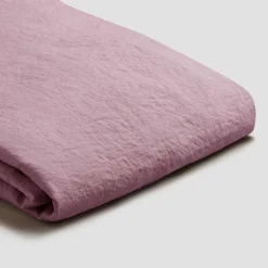 Online Raspberry 100% Linen Flat Sheet Linen Bedding|Flat Sheets