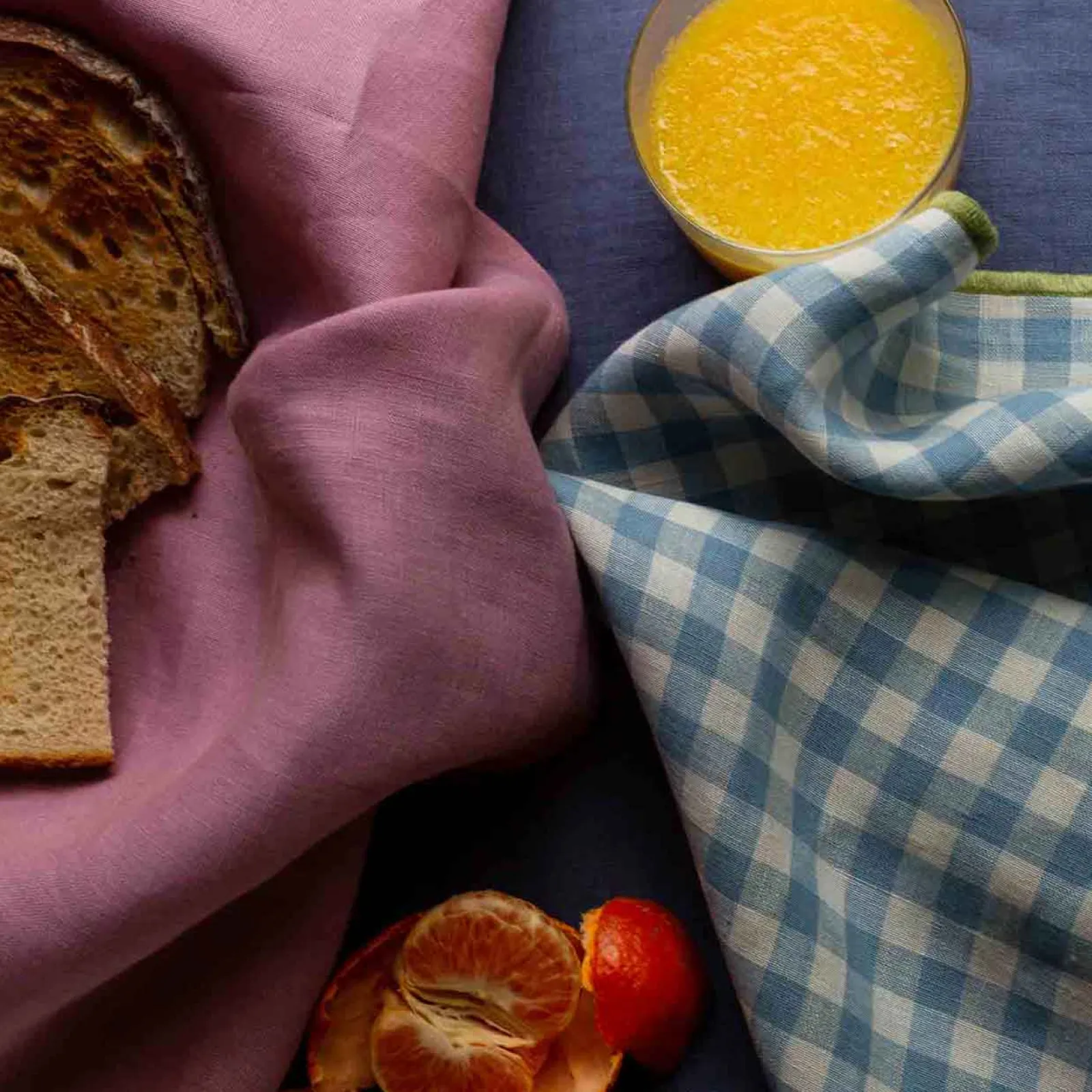 Discount 100% Linen Napkins Set of 4 Table Linens