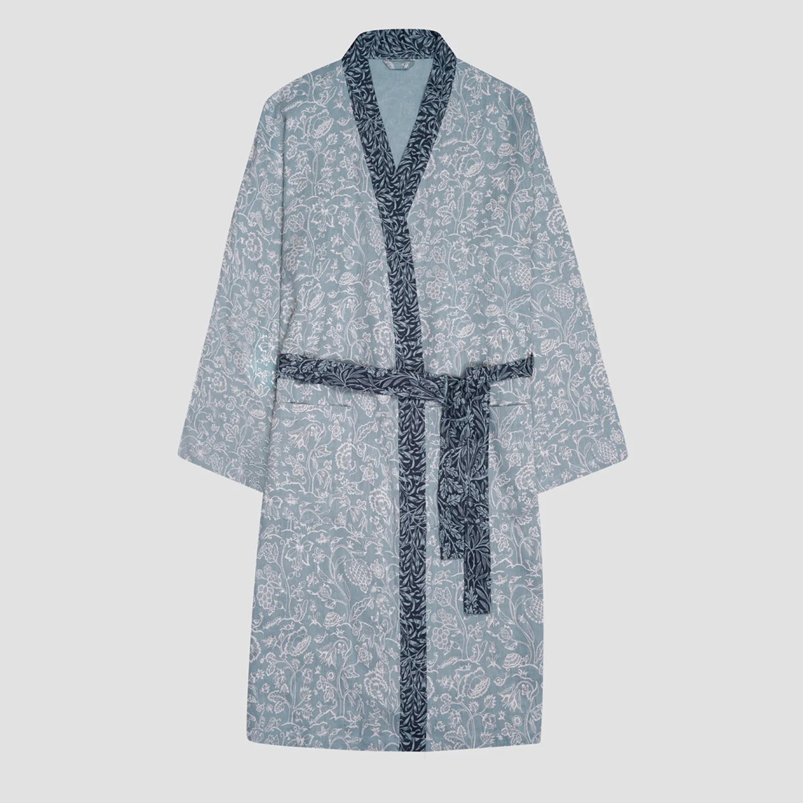 Online River Wandle Middlemore Linen Robe Women Accesssories|Linen Pajamas