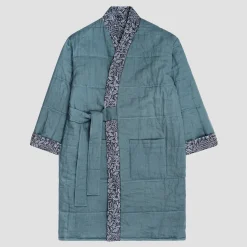 Discount River Wandle Pure Acorn Linen Housecoat Women Linen Pajamas|Robes