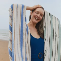 Clearance Shoreham Stripe Cotton Towels Striped Towels|Towels