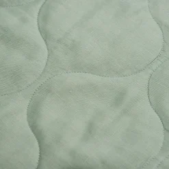Clearance Sage Green Linen Sham (Pair) Linen Bedding
