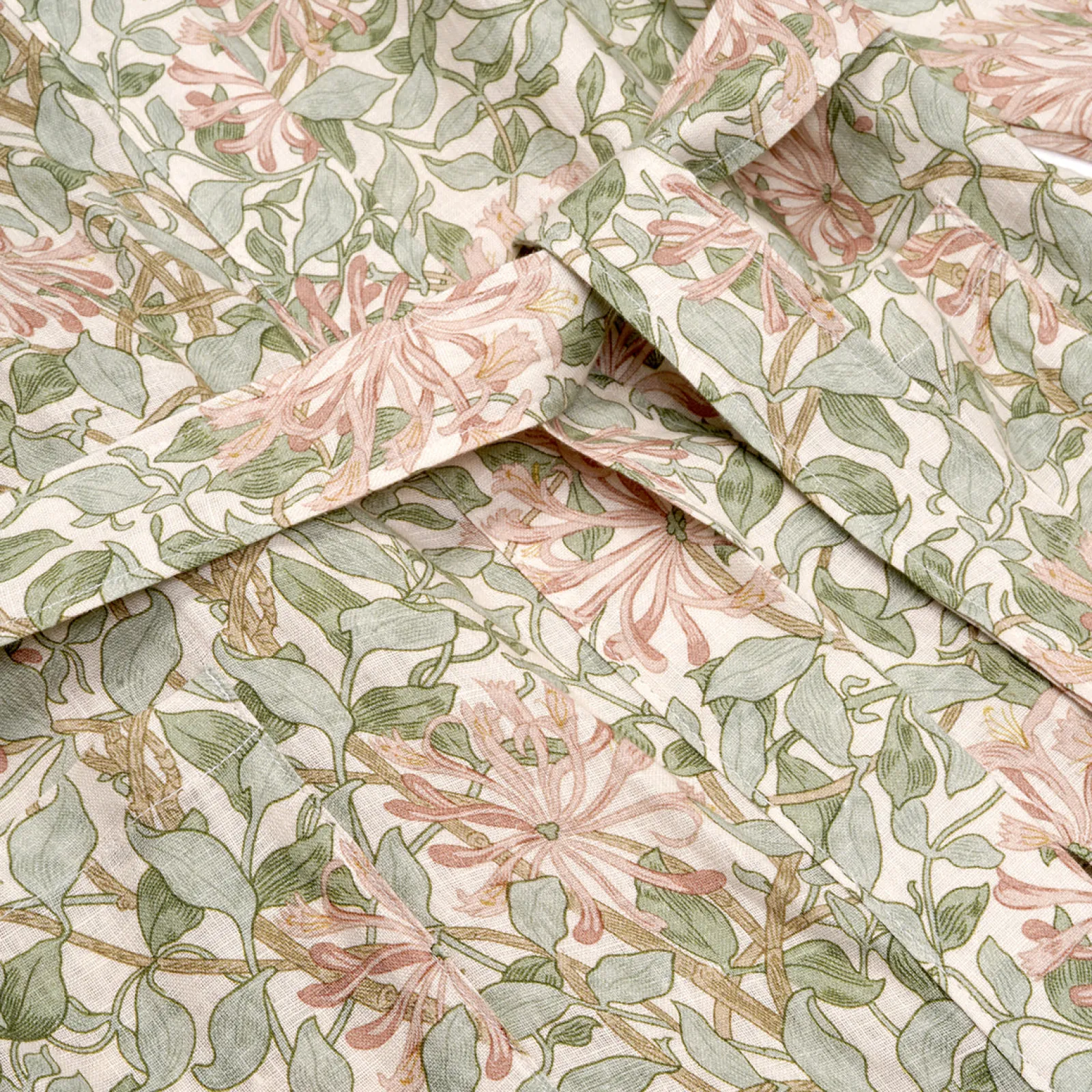 Sale Soft Sage Honeysuckle Linen Robe Women Accesssories|Linen Pajamas