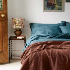 Sale Linen Blend Flat Sheet Flat Sheets