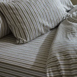Online Linen Blend Fitted Sheet Linen Bedding|Fitted Sheets