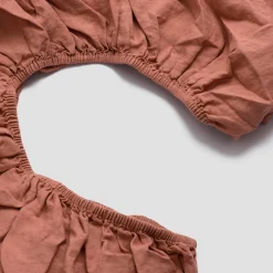 Sale 100% Linen Fitted Sheet Linen Bedding|Fitted Sheets