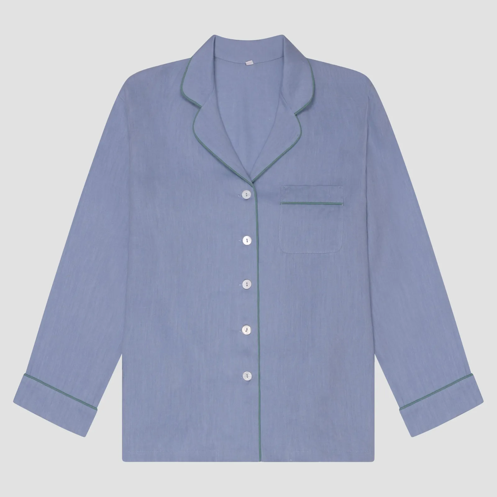 Clearance Linen Pajama Shirt Women Linen Pajamas