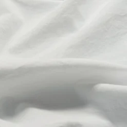 Outlet White Washed Cotton Percale Pillowcases (Pair) Pillowcases